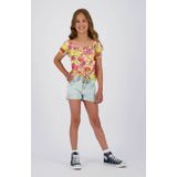 VINGINO - Dafina Blossom - Broek - Pastelblauw - 5-pocket-style