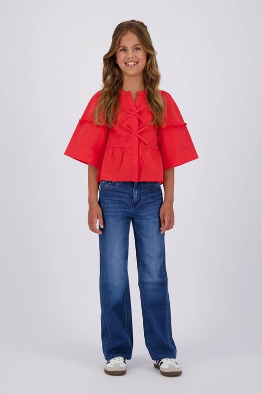 Vingino Claire jeans voor meisjes, blauw, 3 Jaar