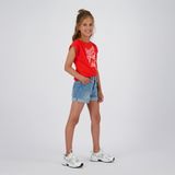 Vingino - Korte Broek - Medium Denim - Voor Meisjes