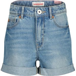 Vingino - Korte Broek - Medium Denim - Voor Meisjes