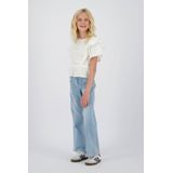 Vingino - Bellini - Jeans - Lichte Vintage Kleur - Wijde Pijp - Normale Taille