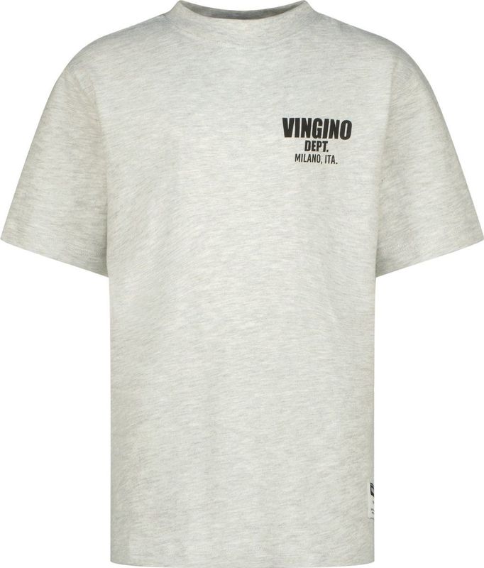 Vingino - Jongens T-Shirt - Grijs - Katoen