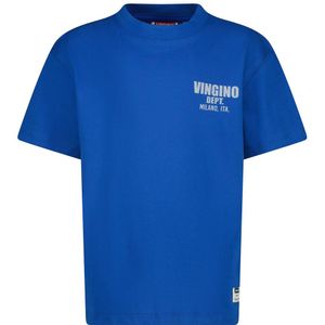 Vingino - Basic Oversized T-shirt - Marineblauw - Jongens