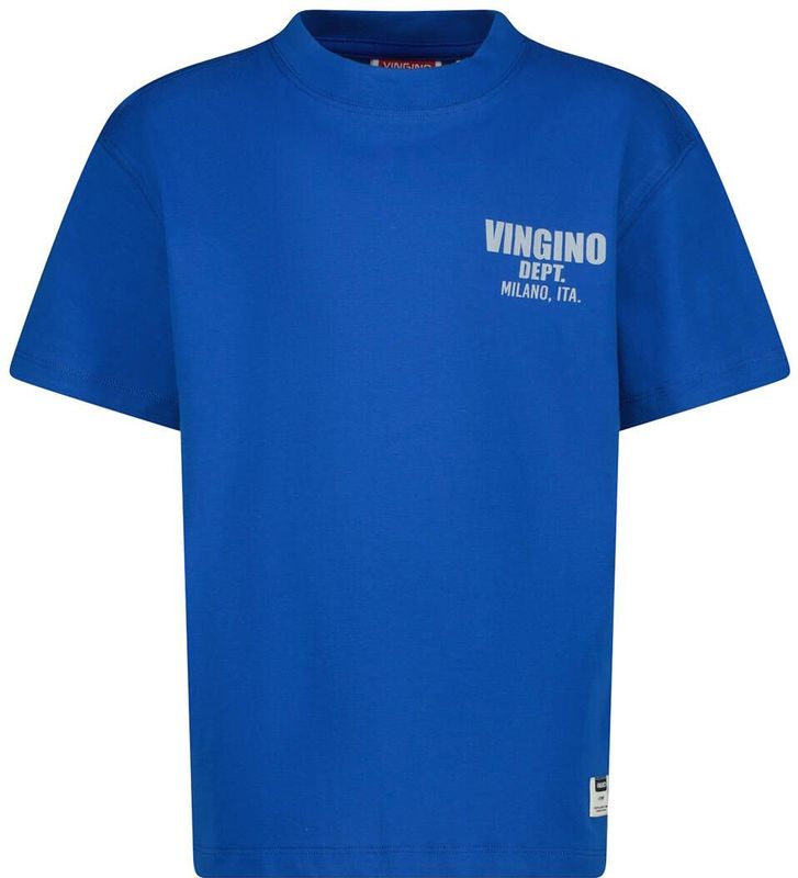 Vingino - Basic Oversized T-shirt - Marineblauw - Jongens