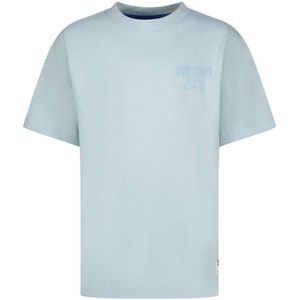 Vingino Basic oversized T-shirt voor jongens, Faded Blue., 4 Jaren