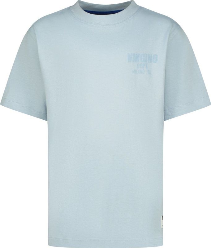 Vingino - Garçons T-shirt - Blauw - Katoen