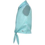 Raizzed - Meika - Blouse - Middenblauw - Mouwloos - Katoen