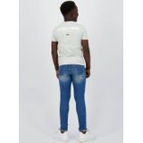 Raizzed - Hogan - T-shirt - Lichtgrijs Melange - Katoen