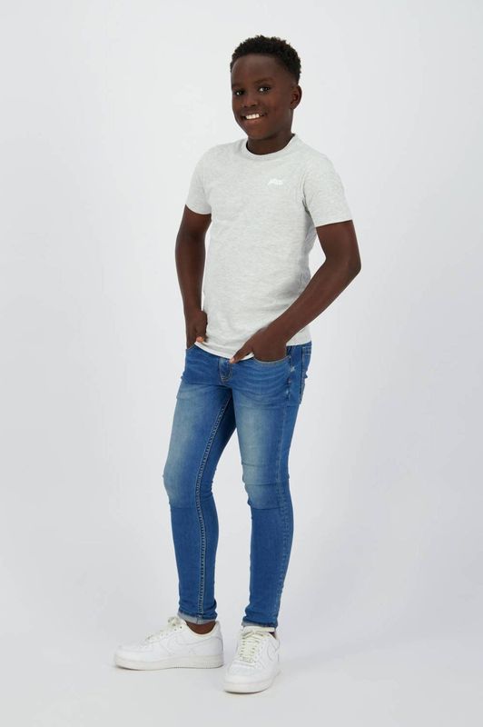 Raizzed - Hogan - T-shirt - Lichtgrijs Melange - Katoen