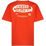 Raizzed - Howell - T-shirt - Oranje-Rood - Katoen