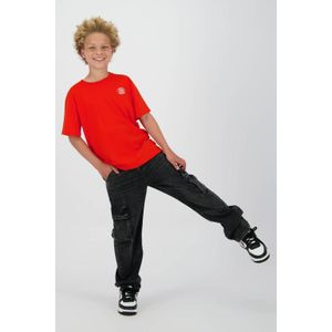 Raizzed - Howell - T-shirt - Oranje-Rood - Katoen