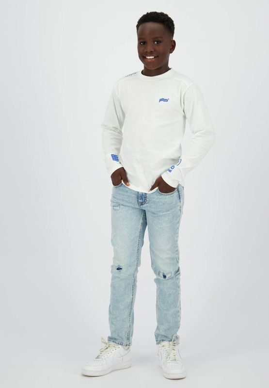 Raizzed - Hubbs - T-shirt - Real White - Zachte Stof - Lange Mouwen