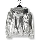 Raizzed - Mirle - Kinderjas - Zilver Metallic - Waterbestendig - Capuchon