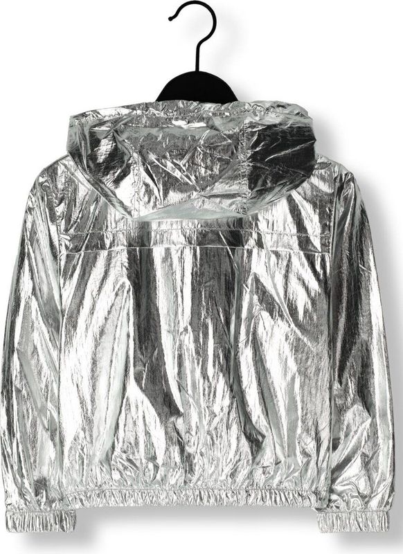 Raizzed - Mirle - Kinderjas - Zilver Metallic - Waterbestendig - Capuchon