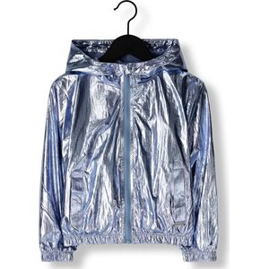 Raizzed - Mirle - Kinderjas - Zilver Metallic - Waterbestendig - Capuchon
