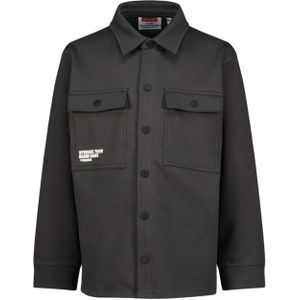 Vingino - Overhemd - Donkergrijs - Katoen Polyester Elastaan