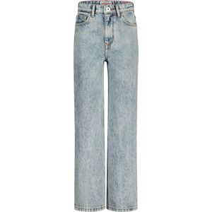 Vingino Cato Heart Jeans Meisjes - Broek - Lichtblauw - Maat 116