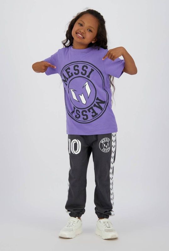 Messi - T-shirt - Paars - 100% Polyester