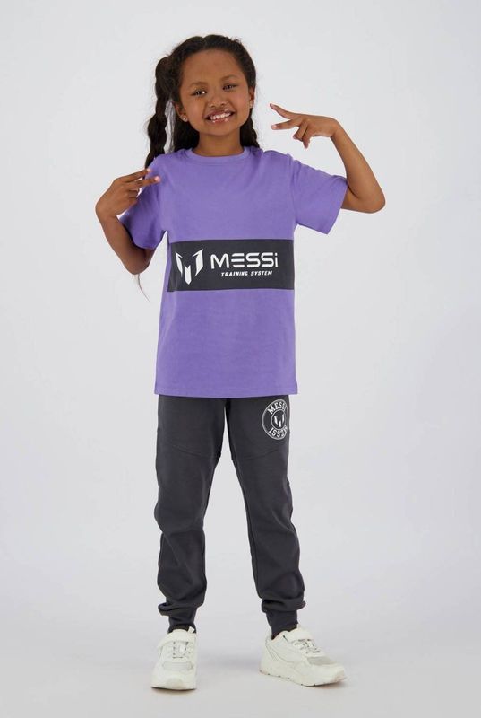 Messi - T-shirt - Paars - Sportshirts