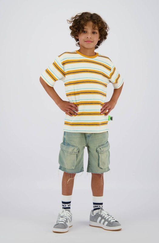 Vingino - T-shirt - Ecru - 100% Katoen