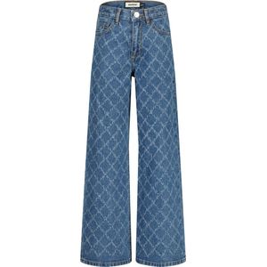 Raizzed Meisjes Spijkerbroek Monaco Laser Mid Blue Stone - Extra Wide Leg
