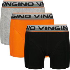 Vingino 3-Pack Jongens Onderbroeken - Orange Red