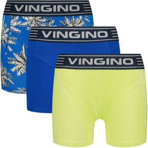 Vingino - B251 Palm - Jongens Onderbroek - Paint Blue - 3-Pack