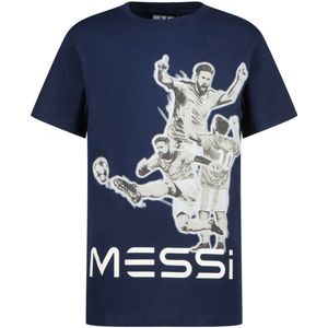 Messi - T-shirt - Donkerblauw - 100% Polyester