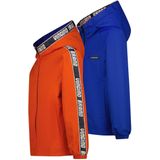 Vingino - Tasor - Reversible Jas - Rood - Waterafstotend, Winddicht, Met Capuchon