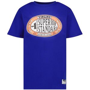 Vingino Boys Hoapy T-shirt Maat 12 van The SO25 Collection, blauw, 12 Jaar