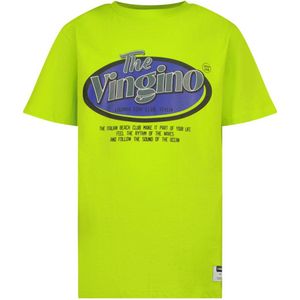 Vingino - T-shirt - Limegroen - Katoen