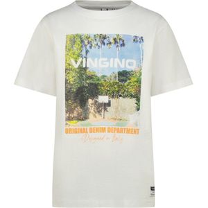 Vingino - T-shirt - Wit - Hoto Ontwerp - 100% Katoen