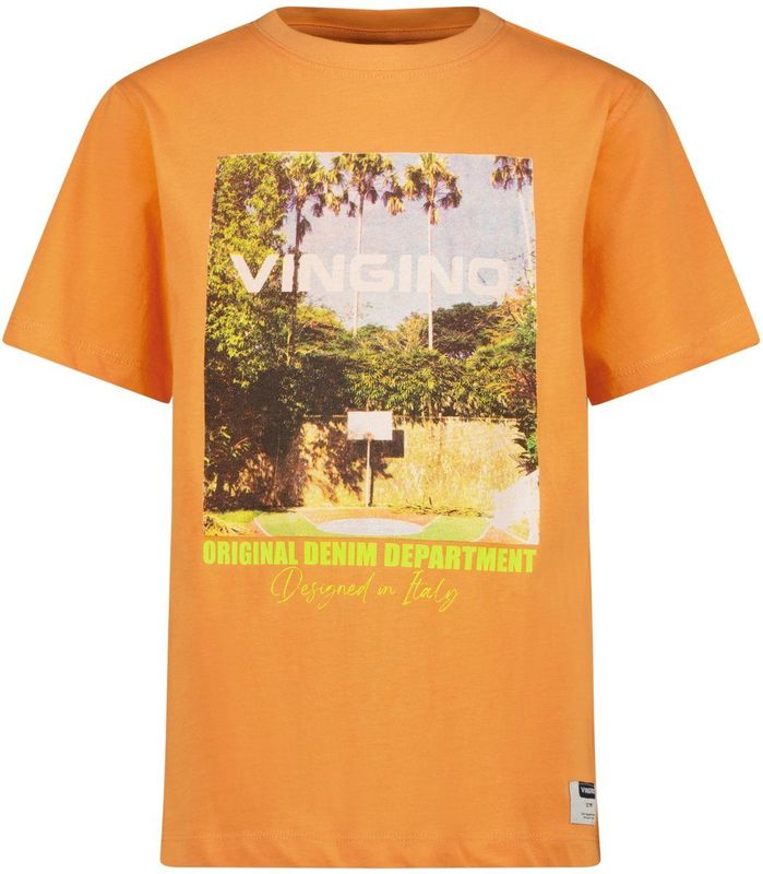 Vingino - Hoto - T-shirt - Oranje - Katoen