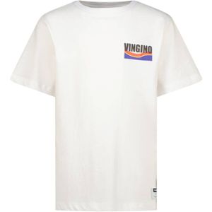 Vingino Boys Have T-shirt maat 14 van The SO25 Collection, wit, 14 Jaar