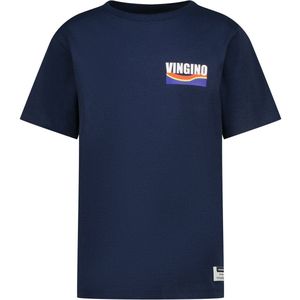 Vingino - T-shirt - Donkerblauw - 100% Katoen