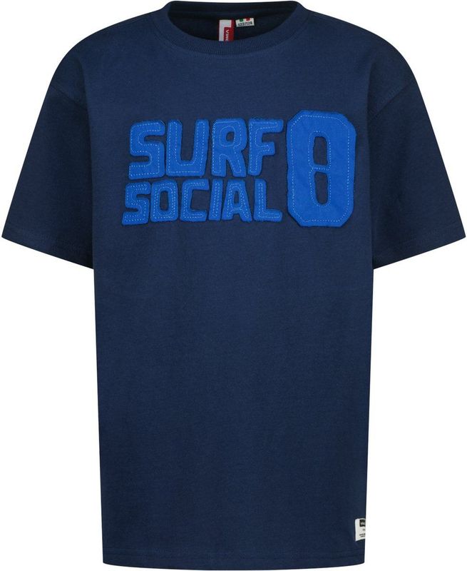 Vingino - Hocial - T-shirt - Donkerblauw - 100% Katoen