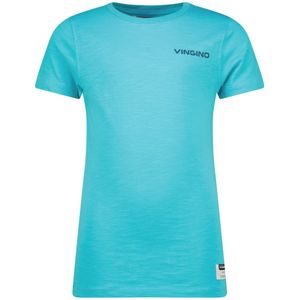 Vingino - T-shirt - Aquablauw - Katoen
