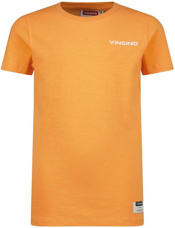 Vingino - Helang - T-shirt - Lichtoranje - 100% Katoen