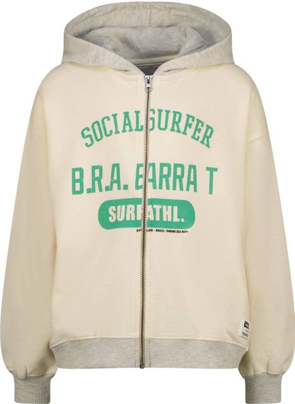 Vingino - Sweatvest - Ecru - Katoen