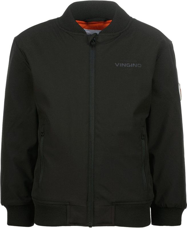 Vingino - Tommie - Bomberjack - Zwart - Winddicht - Waterafstotend