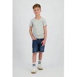 Vingino - T-shirt - Grijs - Katoen-Elastaan Mix