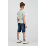 Vingino - T-shirt - Grijs - Katoen-Elastaan Mix