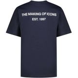 Vingino - T-shirt - Donkerblauw - Met Backprint