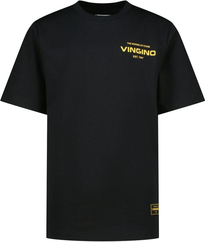 Vingino - T-shirt - Zwart - Katoen