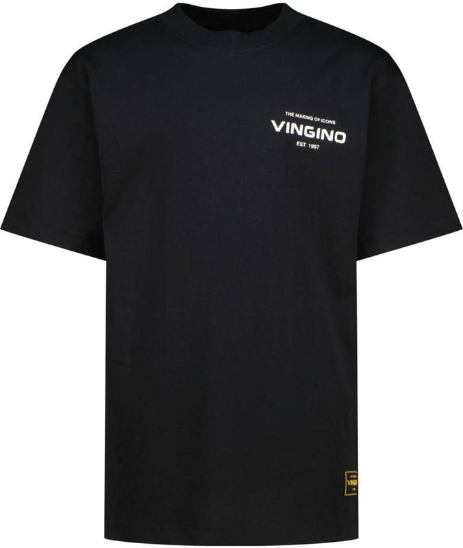 Vingino - T-shirt - Katoen - Basic - Ronde Hals - Jongens