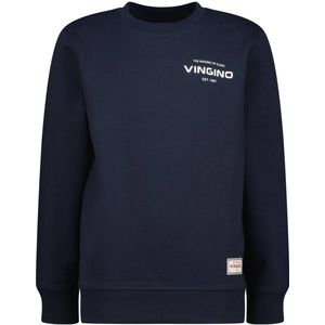 Sweater - Ronde Hals - Sweatstof - Geribbelde Kraag - Logoprint