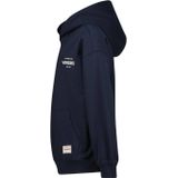 Vingino - Hoodie - Donkerblauw - 100% Katoen - Capuchon en Kangoeroezak