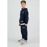 Vingino - Hoodie - Donkerblauw - 100% Katoen - Capuchon en Kangoeroezak