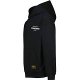 Vingino - Hoodie - Zwart - 100% Katoen - Casual voor Jongens