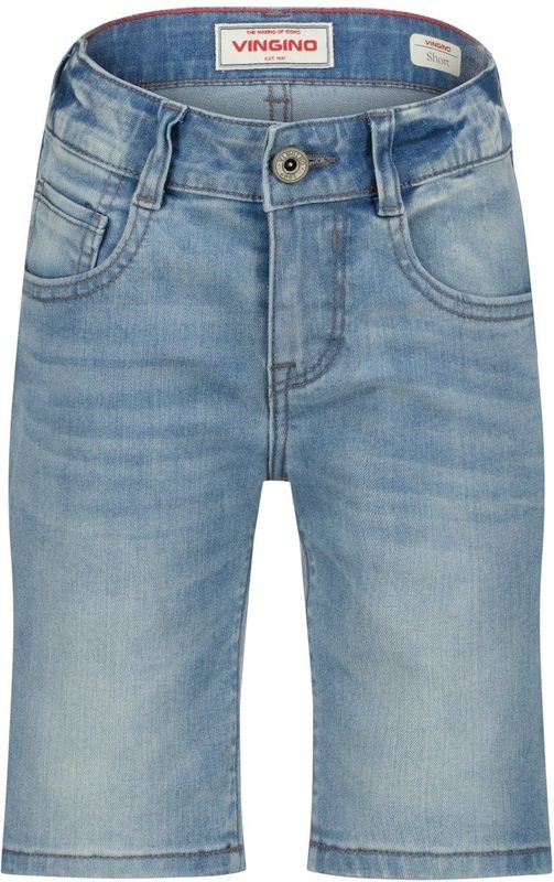 Vingino - Korte Broek - Blauw - Katoen - 5-Pocket Design